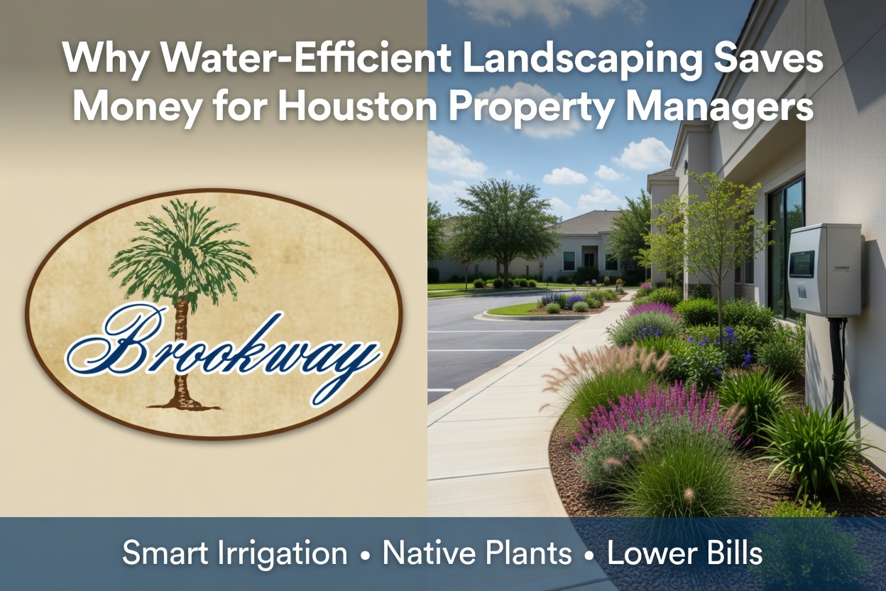 Why Water-Efficient Landscaping Saves Money for Houston Property Managers Why Water-Efficient Landscaping Saves Money for Houston Property Managers