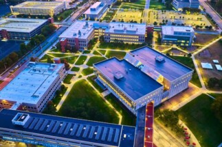 Industrial Properties  landscape Lighting