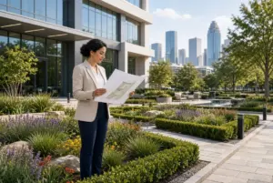 What Does a Commercial Landscape Designer Do in Houston