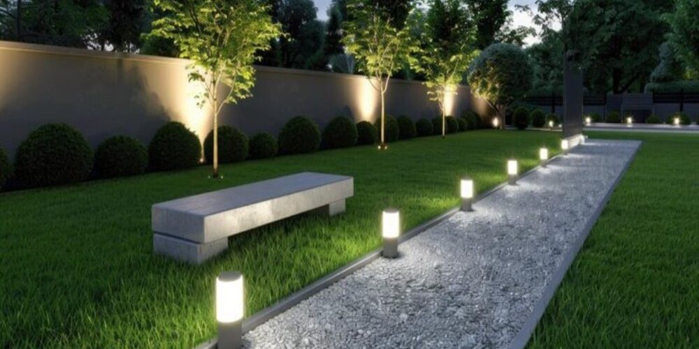 Commercial Landscape Lighting in Texas