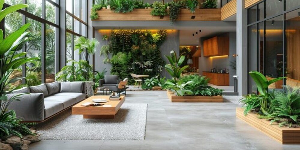 Commercial Interior Landscaping in Texas