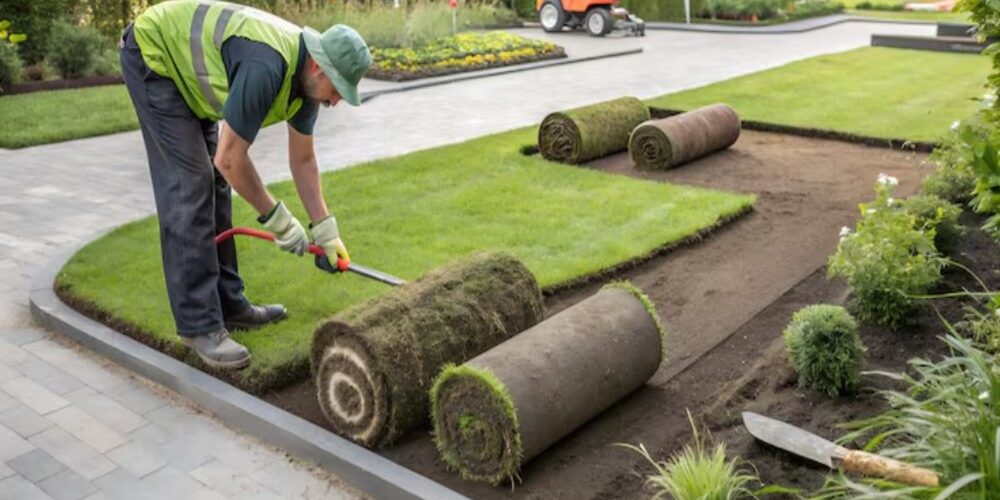 Commercial Sod Installation in Texas